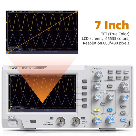 Owon SDS1102 Digital Oscilloscope