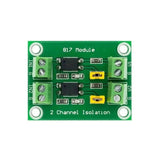 PC817, 2 channel opto-isolator Module