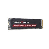 Patriot VP4300 Lite 2TB PCIe Gen4 x4. M.2 2280, Read/write speeds up to 7,400MB/s, 6,400MB/s, 5 Year Warranty