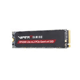 Patriot VP4300 Lite 2TB PCIe Gen4 x4. M.2 2280, Read/write speeds up to 7,400MB/s, 6,400MB/s, 5 Year Warranty