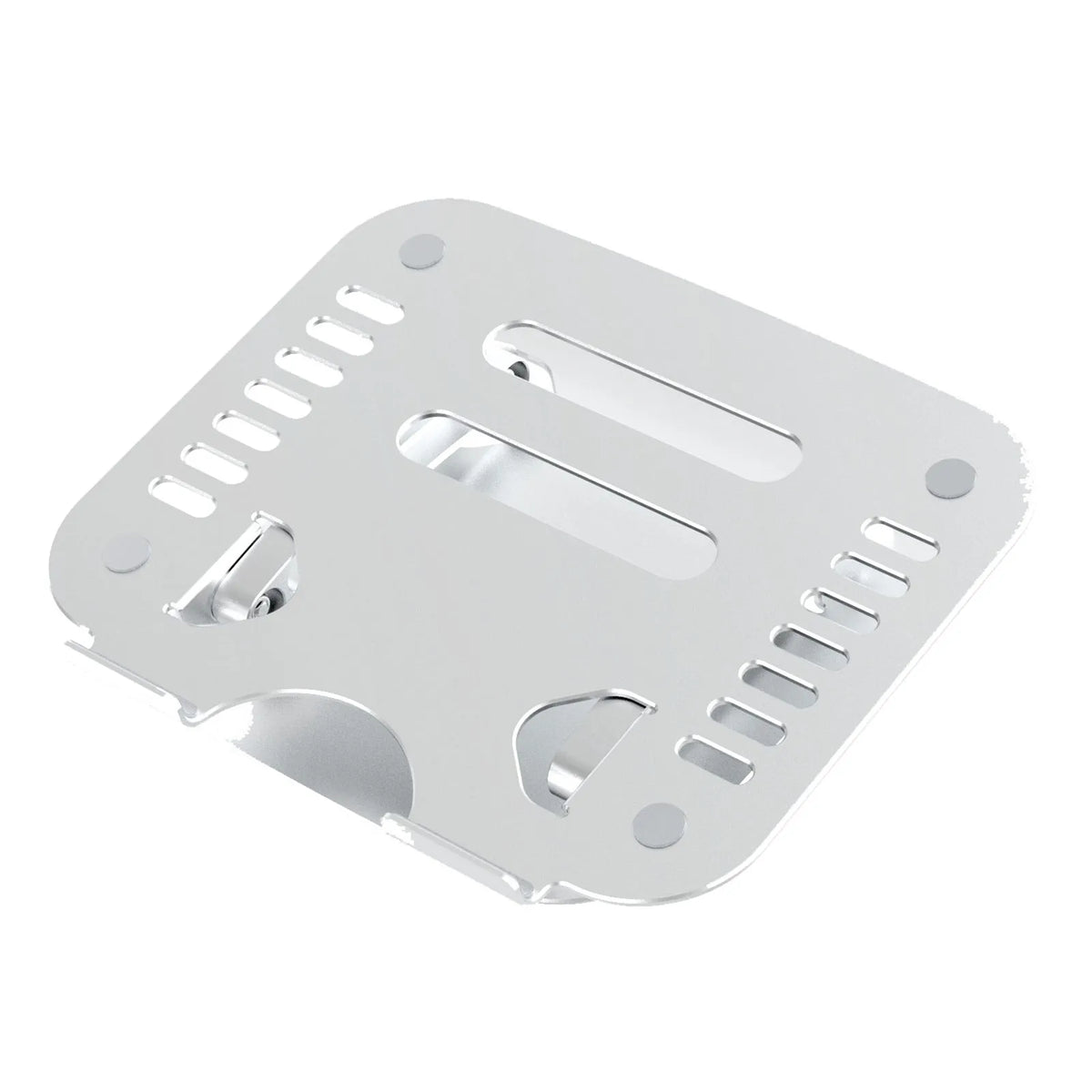 Prevo Aluminium Alloy Laptop Stand, Fit Devices from 11 to 17 Inches, Non-Slip Silicone, Height and Angle Adjustable