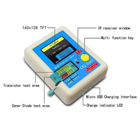 LCR-T7 Transistor Tester 1 2