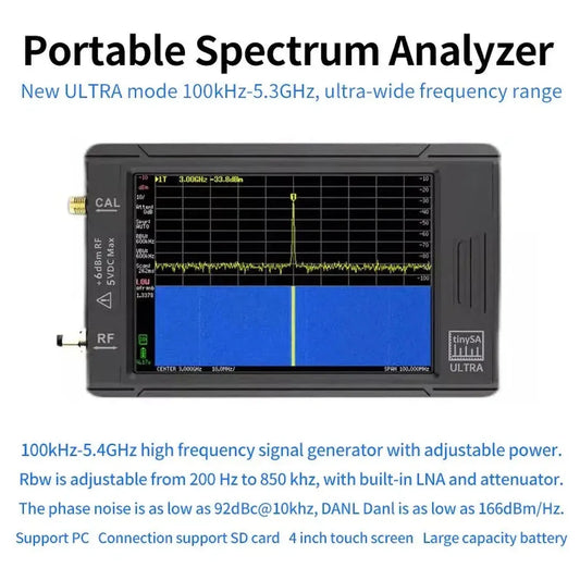 Tinysa Handheld Spectrum Analyzer