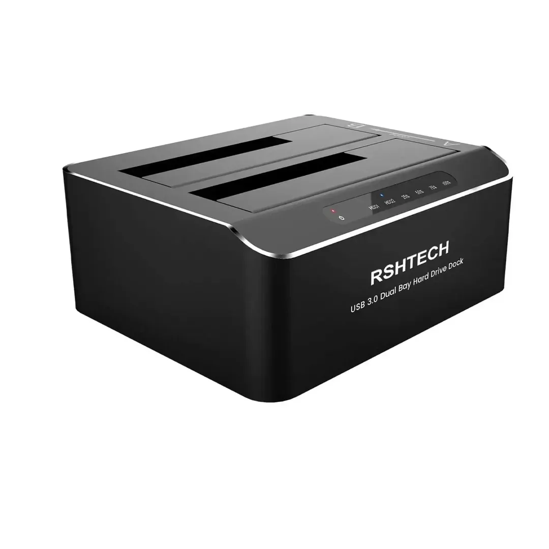 Dual Bay SATA HDD Docking Station