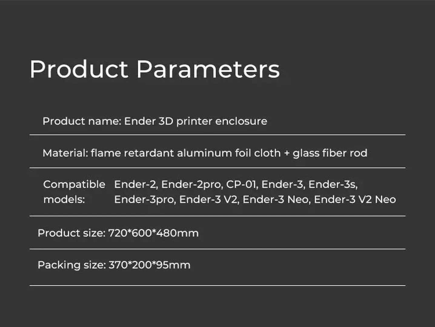 Ender 3D Printer Enclosure 4