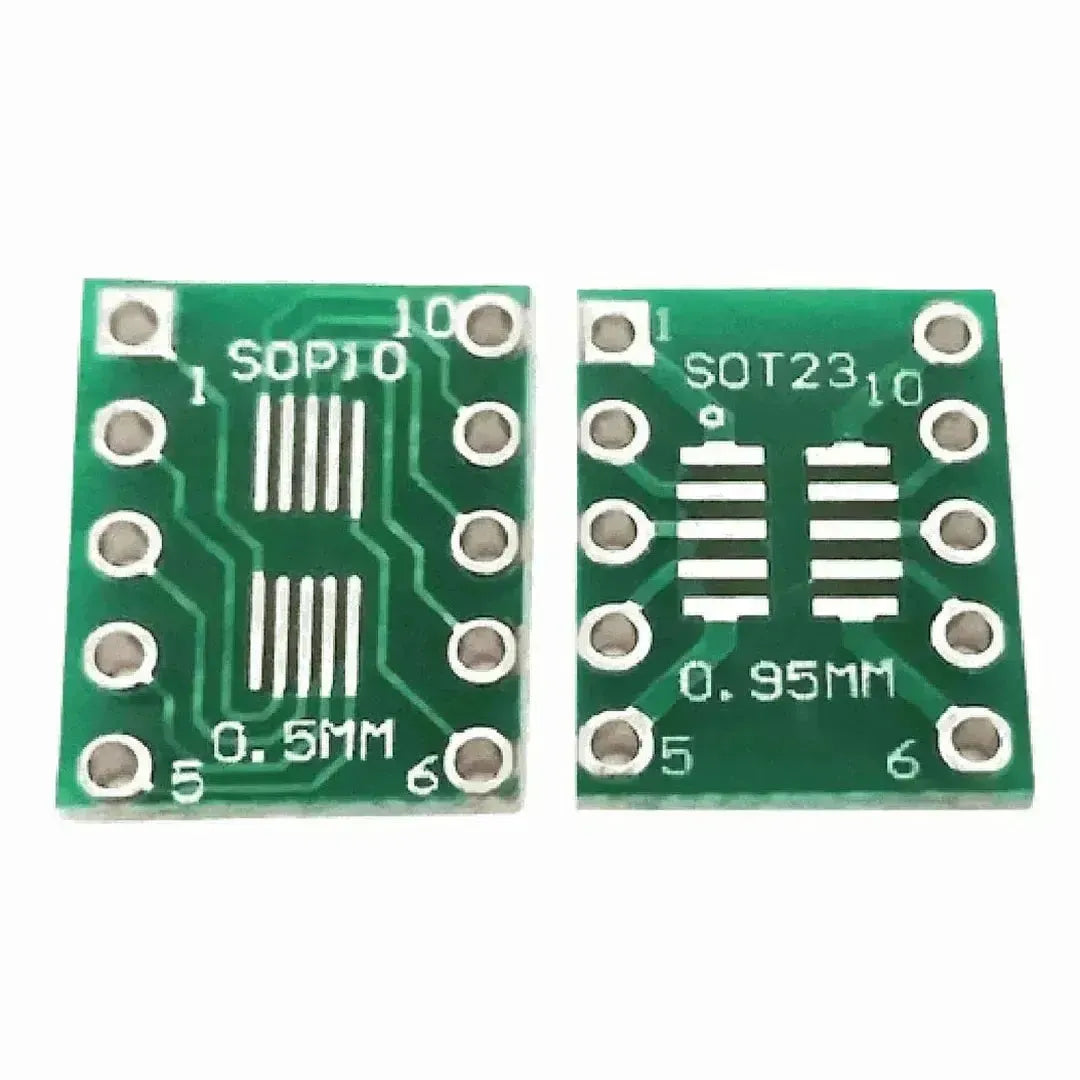 thumbnail image 2 of KeeYees 12 Tipos De Adaptadores SMD A DIP PCB Proto Board Kit SOP8 SOP10 SOP14 SOP16 SOP20 SOP24 SOP28 0402/0603/0805 SMT SOT89/SOT223 TQFN32 QFN44/ 48 Con 40 Cabezales De Clavija De 2,54 Mm 2 of 14