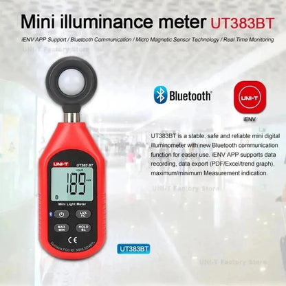 UNI-T Mini Light Meter 1 2 3 4 5