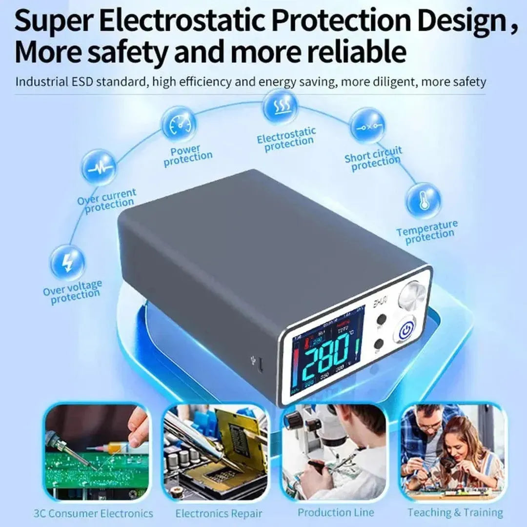 AIXUN T3B Intelligent Soldering Station 1 2