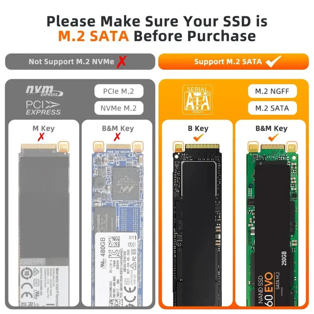 M.2 SATA Dual-Bay Dock Station 1