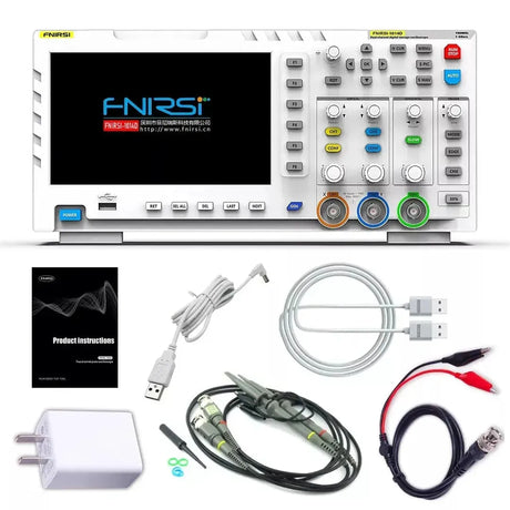 FNIRSI-1014D Dual-Channel Oscilloscope and Signal Generator 1 2 3 4