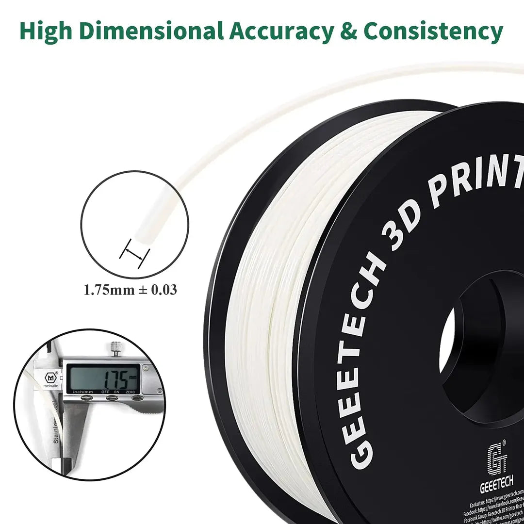 Geeetech ABS 3D Filament 1.75mm 1KG plastic 1 2