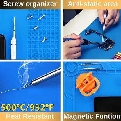 Silicon Soldering Mat 1 2