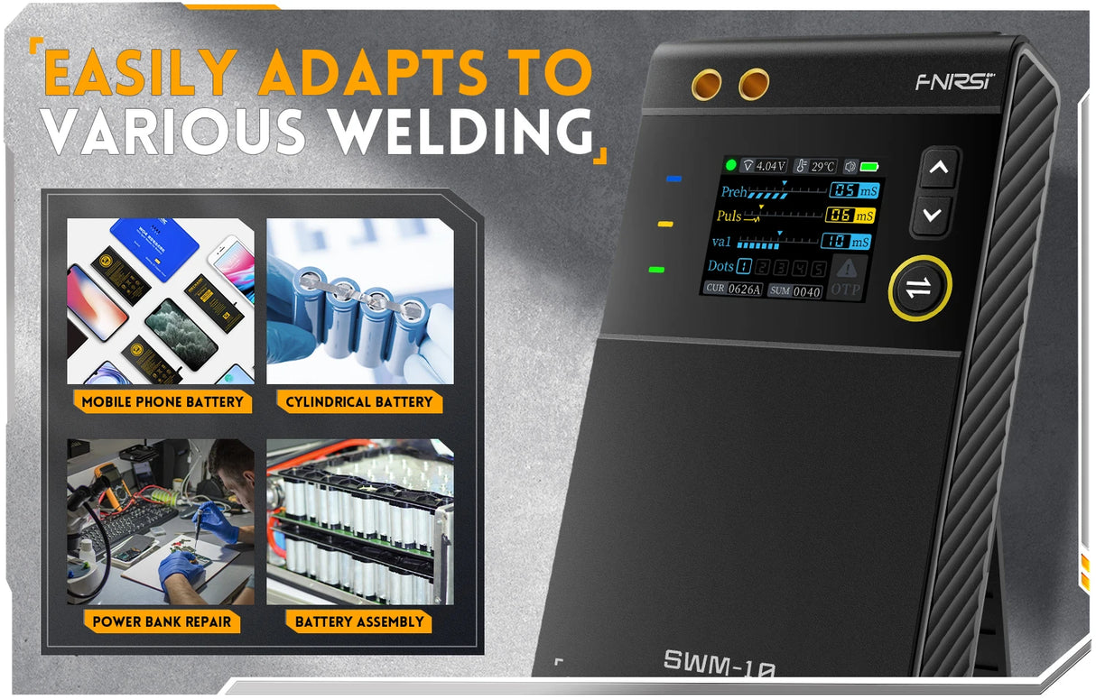 FNIRSI SWM-10 Aparat de sudura cu baterii portabile