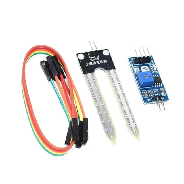 Soil Humidity Hygrometer Moisture Detection Sensor Module For Arduino w ...