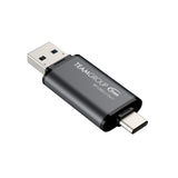 Team TX13128GC01 2 in 1 Dual OTG 128GB Flash Drive, X1 USB 3.2 Gen1, Type C & A, Plug and Play