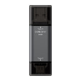 Team TX1364GC01 2 in 1 Dual OTG 64GB Flash Drive, X1 USB 3.2 Gen1, Type C & A, Plug and Play