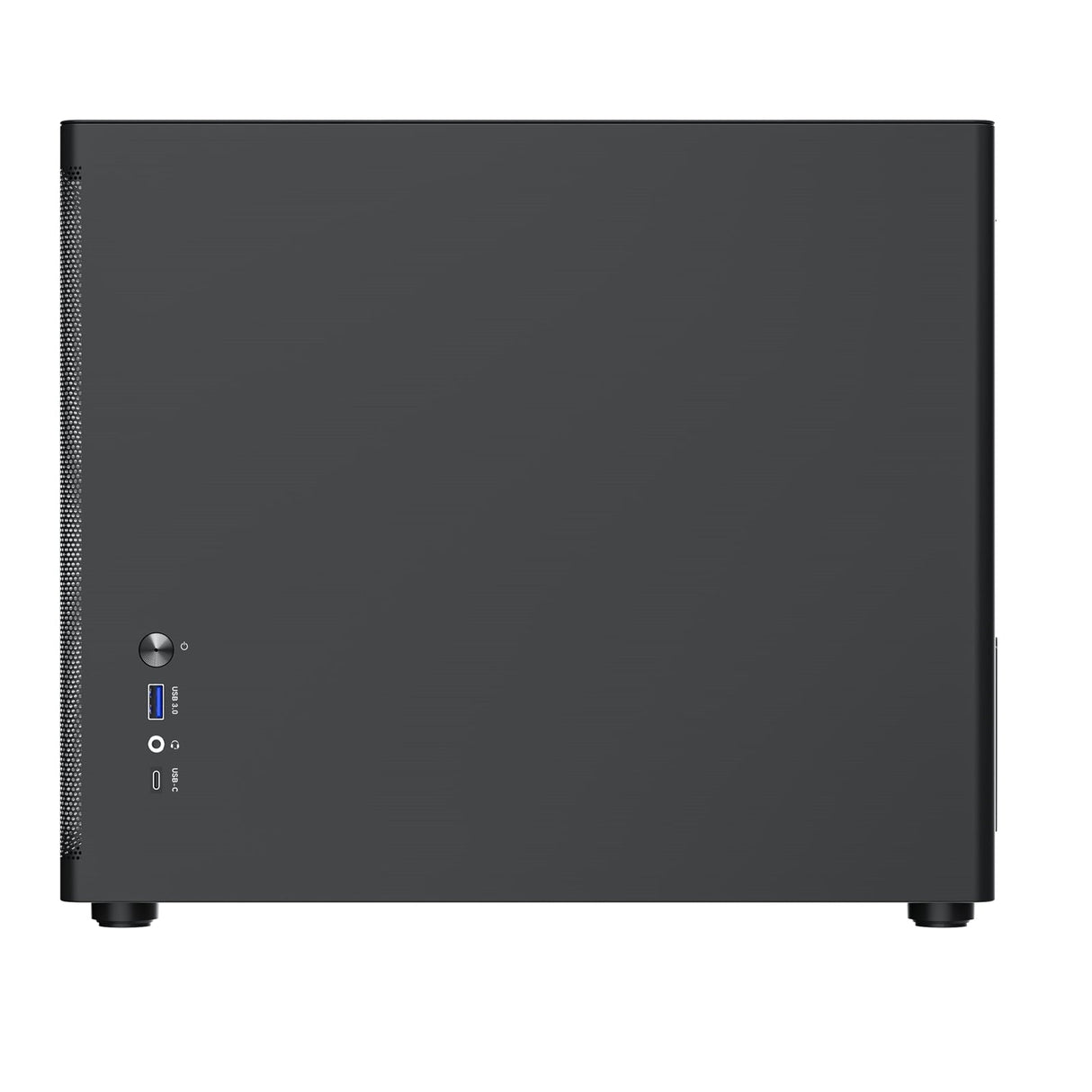 TecWare Fusion 3 mATX Compact PC Case, High Airflow SFF Chassis, 3 Fans Included, Top-Mount ATX/SFX PSU Support, USB-C, Supports 280mm GPU & Dual Radiators, Black