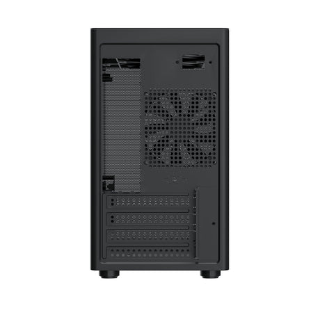 TecWare Fusion 3 mATX Compact PC Case, High Airflow SFF Chassis, 3 Fans Included, Top-Mount ATX/SFX PSU Support, USB-C, Supports 280mm GPU & Dual Radiators, Black