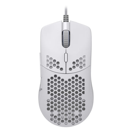 Tecware Exo Elite Lightweight 16000dpi RGB USB Gaming Mouse White