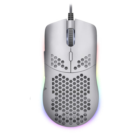 Tecware Exo Elite Lightweight 16000dpi RGB USB Gaming Mouse White
