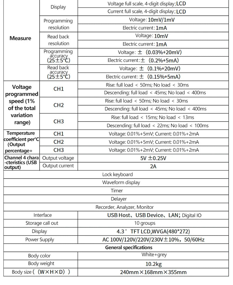 UNI-T UDP3305 Programmable Adjustable DC Power Supply