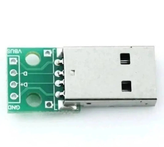 USB 2.0 Male Type A Breakout Board