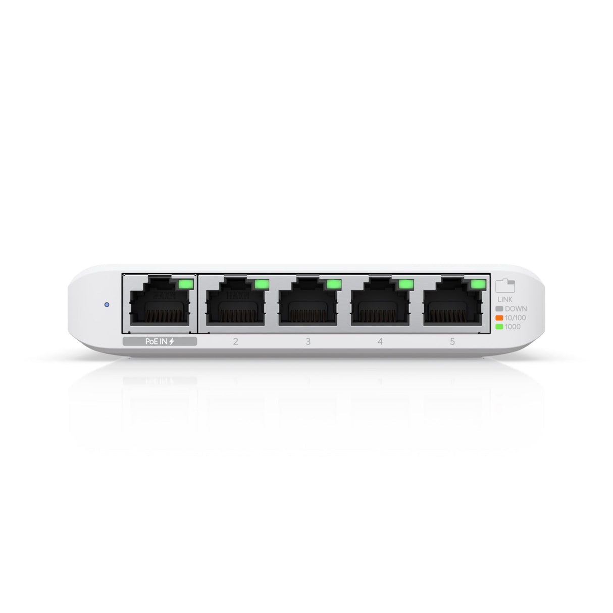 Ubiquiti USW-FLEX-MINI-3 UniFi USW Flex Mini 5 Port Smart Managed POE/USB C Powered Gigabit Network Switch (Triple Pack, No PSU)