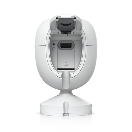 Ubiquiti (UVC-G6-INS-W-UK) Plug-and-play, 4K WiFi-connected camera with a 1/1.8" 8MP image sensor, Multi-TOPS AI Engine, and two-way audio.