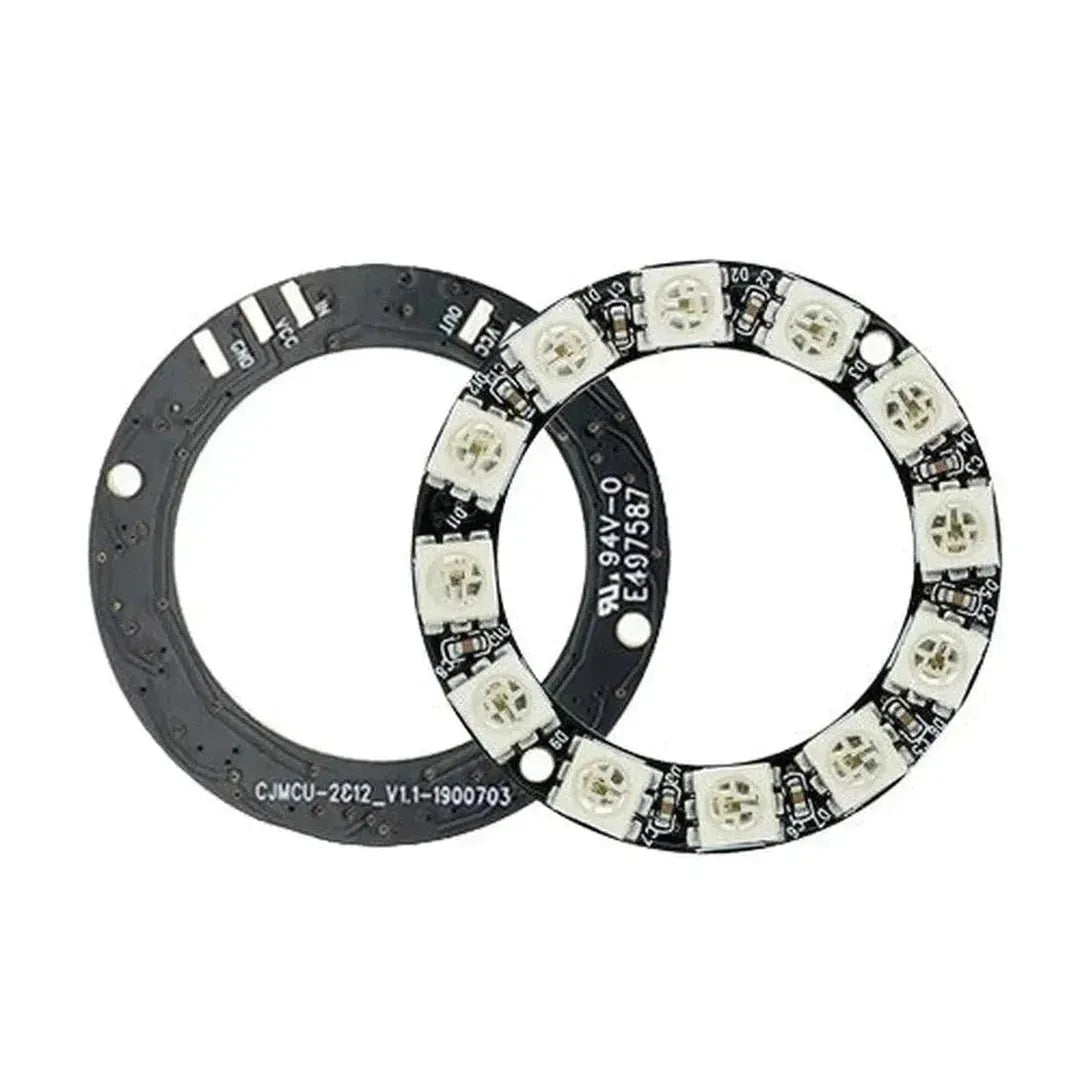 WS2812 Addressable RGB LED Ring Lights 1 2