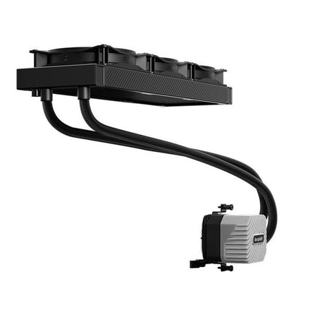 be quiet! Light Loop 360mm AIO Liquid Cooler - High-Performance ARGB All-in-One Water Cooling System with Triple Light Wings LX PWM Fans