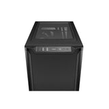 be quiet! Pure Base 501 ATX Mid Tower PC Case – Sleek Black Design, High-Airflow with 2 x Pure Wings 3 140mm Fans, USB-C Front Port, Water-Cooling Ready, Tool-Free Installation, Noise-Optimized