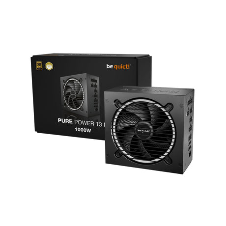 be quiet! Pure Power 13 M 1200W PSU, 80 PLUS Gold, Exceptionally Quiet 120mm Fan, ATX 3.1, 10 Year Warranty