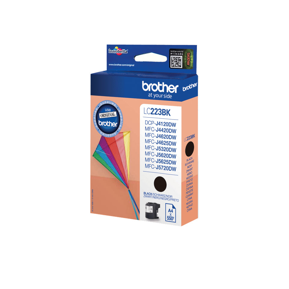 Brother LC-223BK ink cartridge 1 pc(s) Original Black