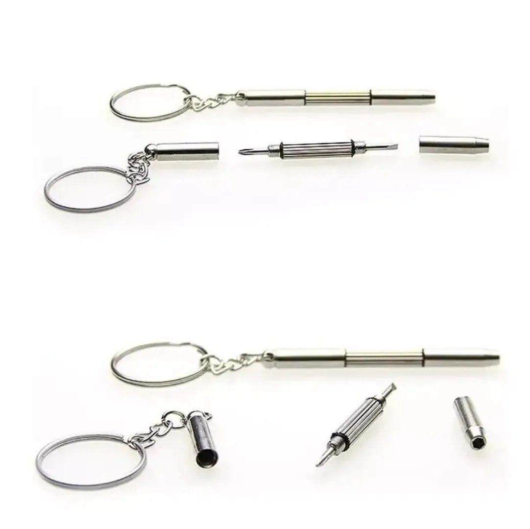 3 in 1 Mini Screwdriver keyring 1