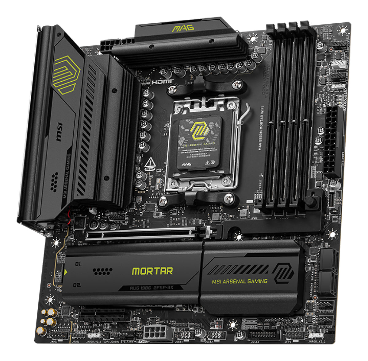 MSI MAG B850M MORTAR WIFI motherboard AMD B850 Socket AM5 micro ATX